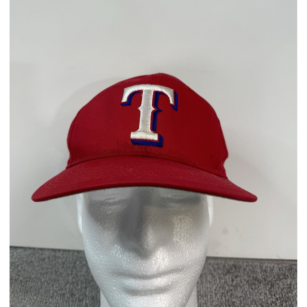 Vintage Texas Rangers Hat Red Sports Specialties SnapBack Ball Cap Logo MLB 90s